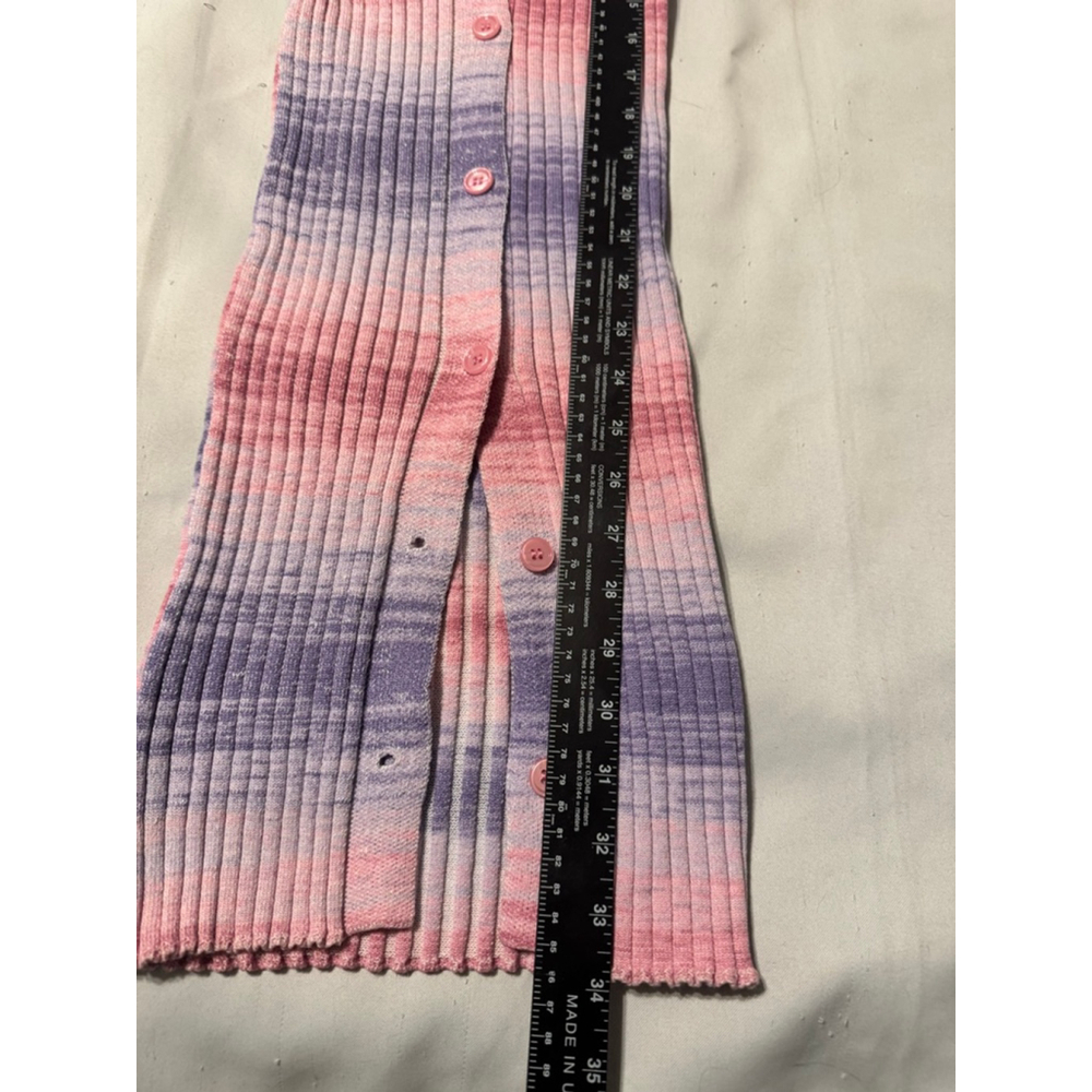 Princess Polly Zana Pink Purple Ribbed Mini Dress NWT Size Medium - Picture 5 of 9